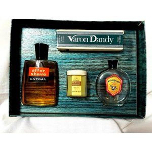 VARON DANDY VINTAGE Men's 4 Piece Gift Set VGUC